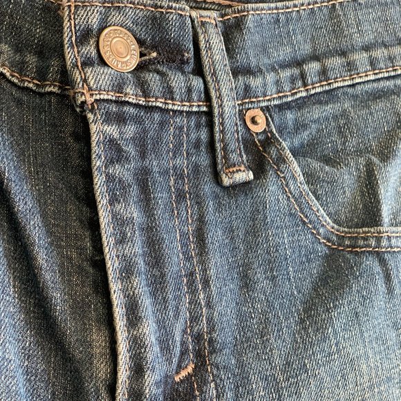 Levi's 511 Lightly Worn Blue Denim Jeans W29 L32 - Picture 3 of 4